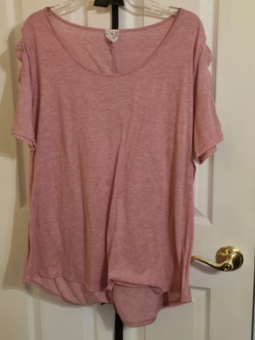 Naif Women’s Relaxed Short Sleeve Top - Pink